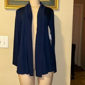 Navy Liz Claiborne cardigan Size S